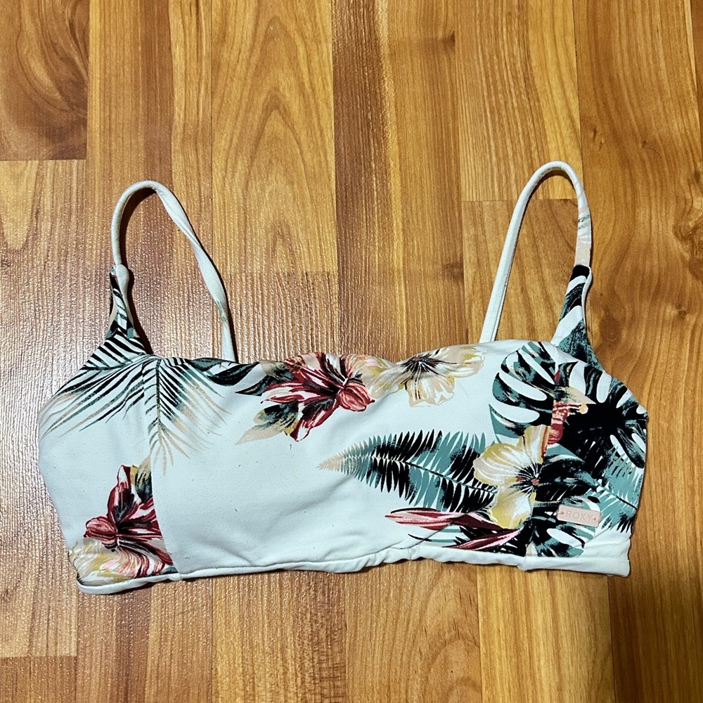 Roxy reversible swim bikini top